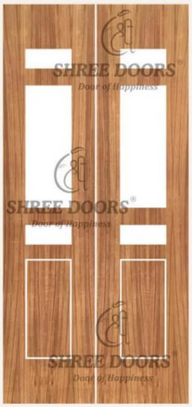 Eco Shine Solid Veneer Doors Door - Model SVP 139