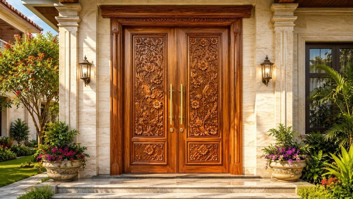 Teak Wood Doors