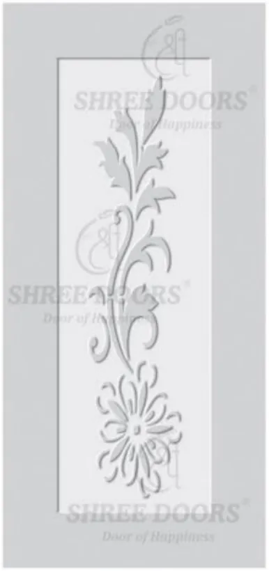 Eco Shine WPC 3D Doors Door - Model SW 514