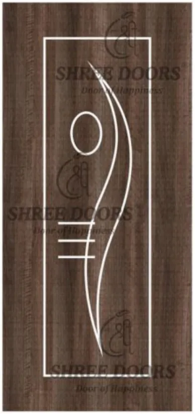 Eco Shine WPC with Membrane Doors Door - Model SWM 522