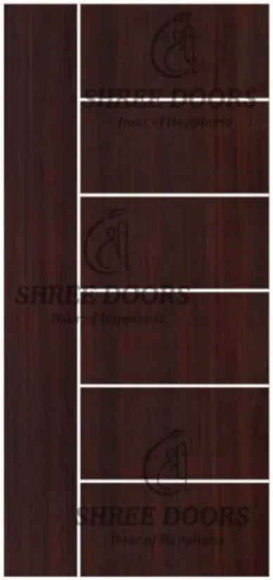 Eco Shine WPC with Membrane Doors Door - Model SWM 524