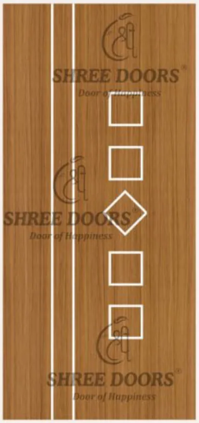 Eco Shine WPC with Membrane Doors Door - Model SWM 538