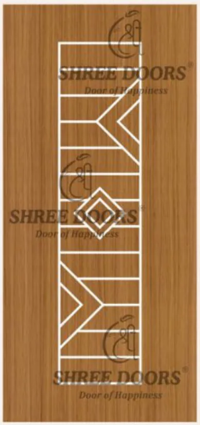 Eco Shine WPC with Membrane Doors Door - Model SWM 539