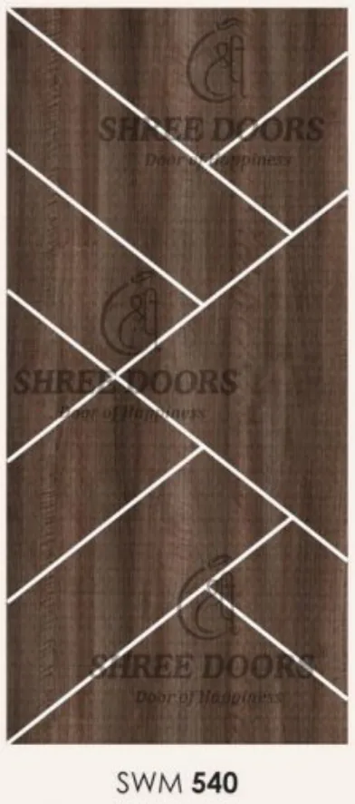 Eco Shine WPC with Membrane Doors Door - Model SWM 540