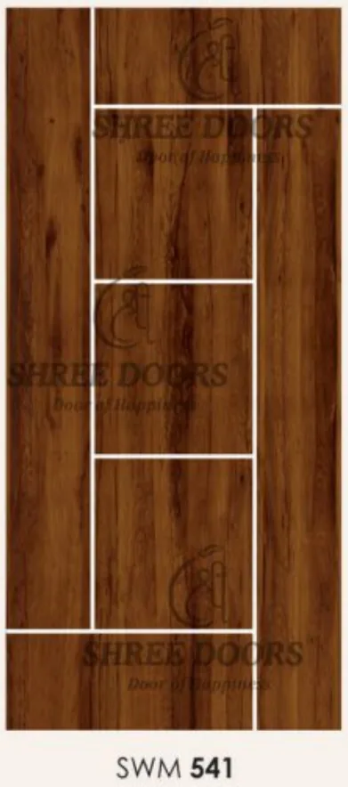 Eco Shine WPC with Membrane Doors Door - Model SWM 541