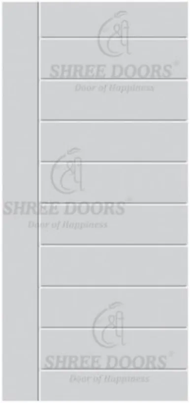 Eco Shine WPC Solid Doors Door - Model SW 507