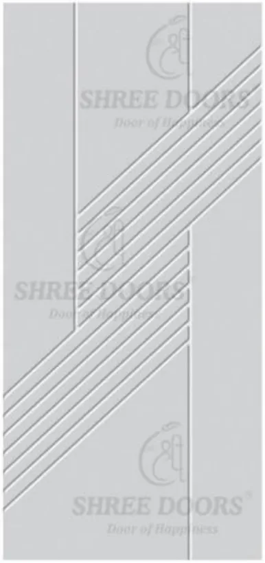 Eco Shine WPC Solid Doors Door - Model SW 530