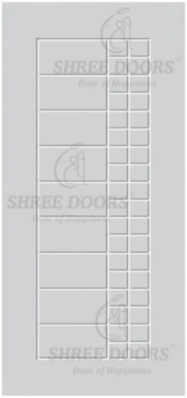 Eco Shine WPC Solid Doors Door - Model SW 553