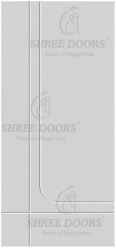 Eco Shine WPC Solid Doors Door - Model SW 563
