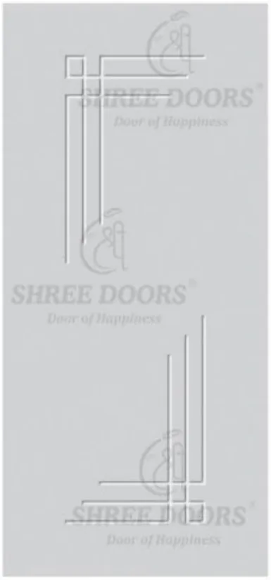 Eco Shine WPC Solid Doors Door - Model SW 564