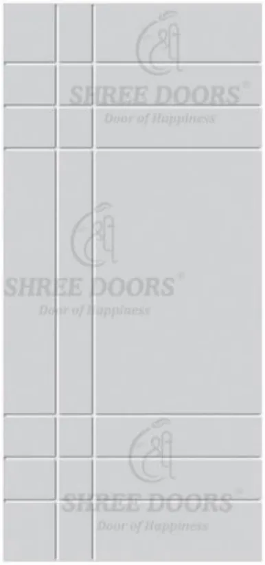 Eco Shine WPC Solid Doors Door - Model SW 566