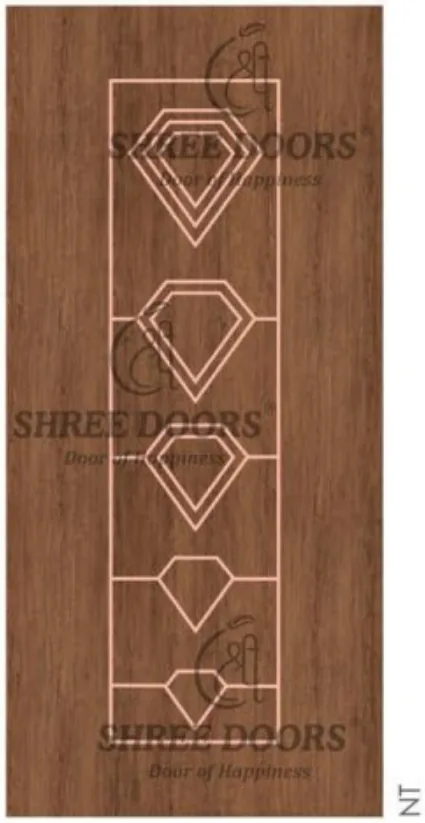Eco Shine WPC UV Coated Doors Door - Model SUV 02