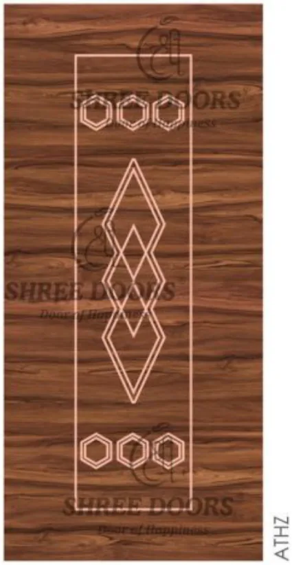 Eco Shine WPC UV Coated Doors Door - Model SUV 03