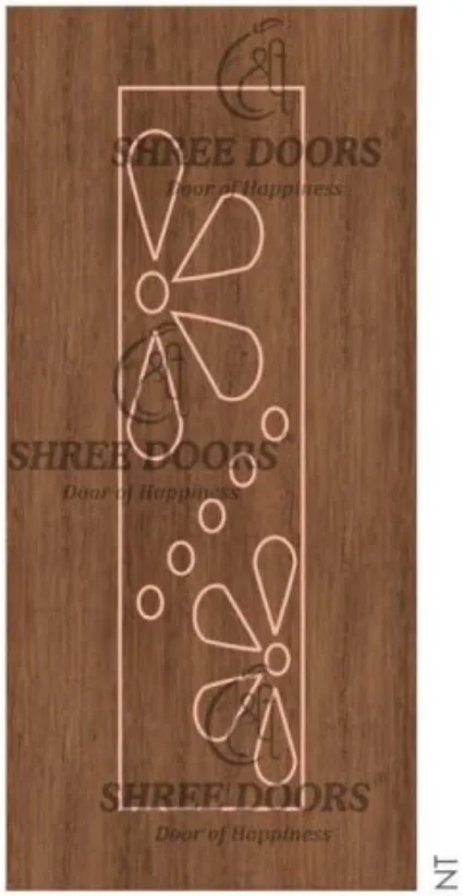 Eco Shine WPC UV Coated Doors Door - Model SUV 06