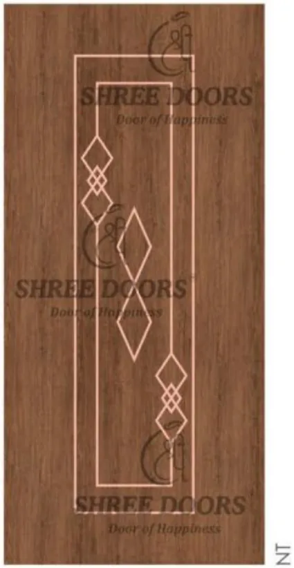 Eco Shine WPC UV Coated Doors Door - Model SUV 11