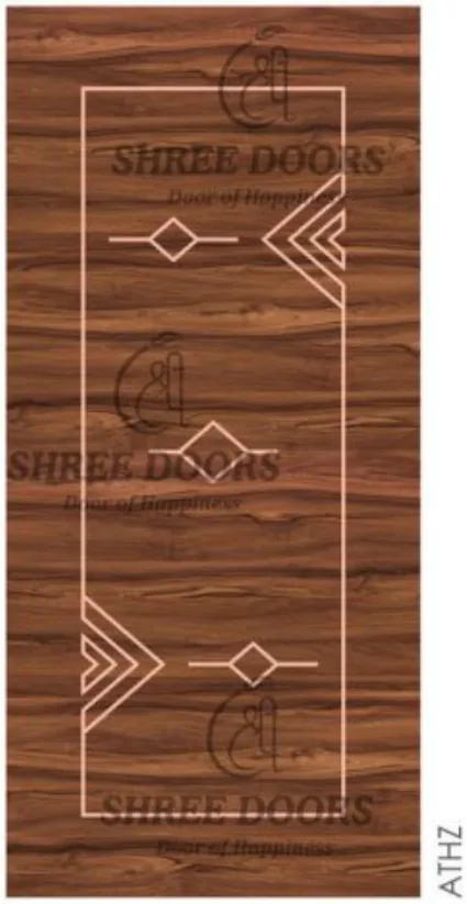 Eco Shine WPC UV Coated Doors Door - Model SUV 15